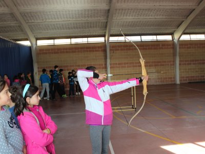 Participantes del C. Santa Ana y C.E.I.P. San Pedro Bautista (Ávila)