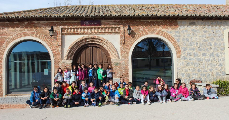 Participantes del C. Santa Ana y C.E.I.P. San Pedro Bautista (Ávila)