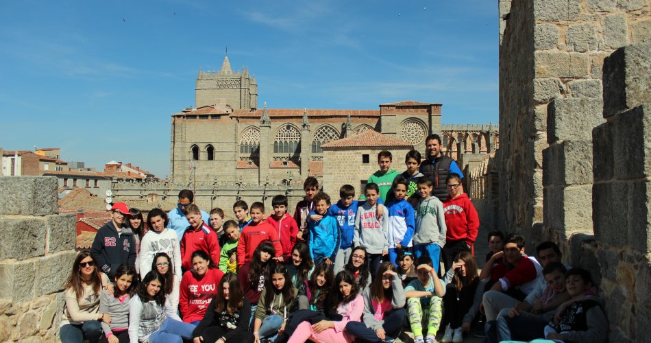 Participantes del I.E.S. Valle del tietar (Arenas de San Pedro)