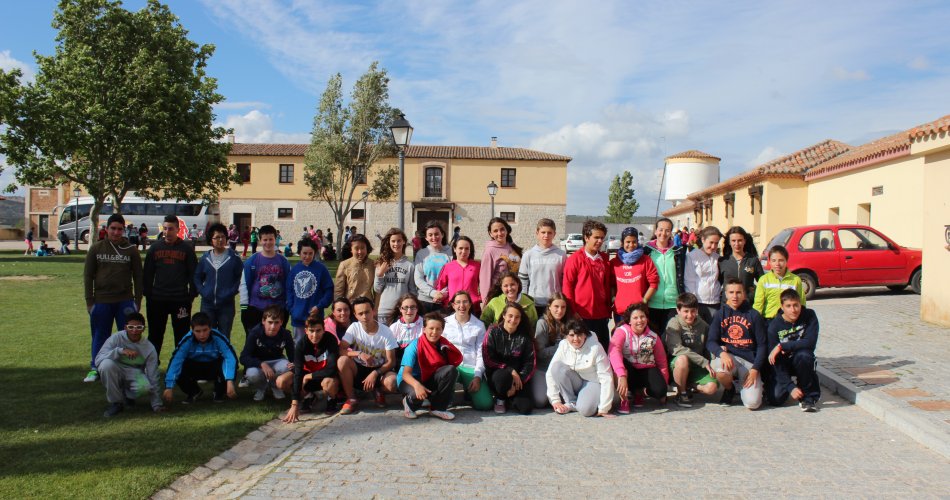 Participantes del C.C. Santísima Trinidad (El Tiemblo) y C.P. Santa Teresa de Jesús (El Barraco)