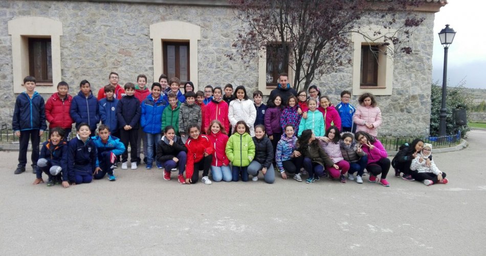 Participantes del C.E.I.P. Reina Fabiola y C.E.I.P. Santa Teresa (Ávila)