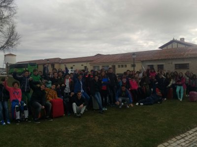 Participantes del I.E.S. Valle del Tietar (Arenas de San Pedro)