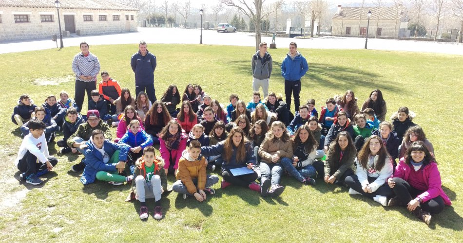 Participantes del I.E.S. Valle del Tietar (Arenas de San Pedro)