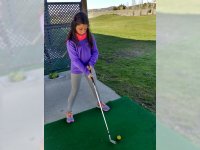 Iniciación al golf (tiro largo)