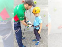 Escalada en el rocódromo