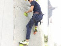 Escalada en el rocódromo