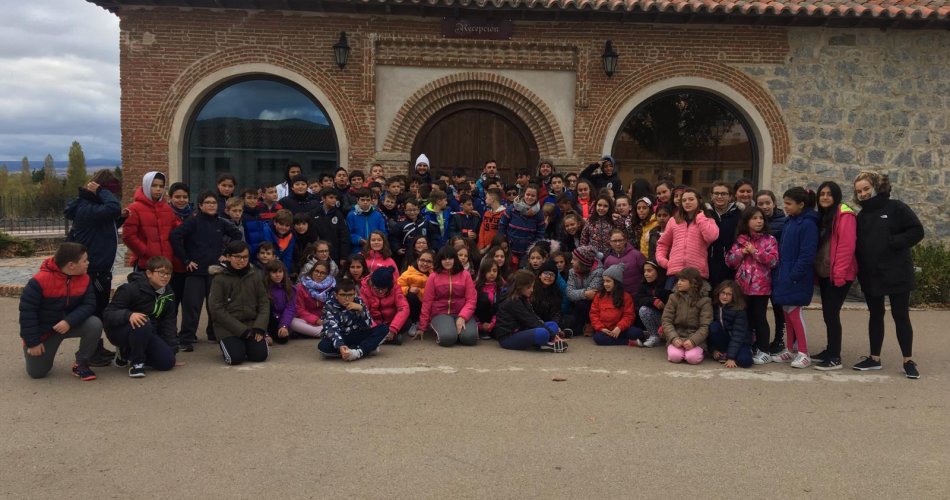 Participantes del CEIP Santa Ana, CEIP Claudio Sánchez Albornoz y CEIP Juan de Yepes (Ávila)