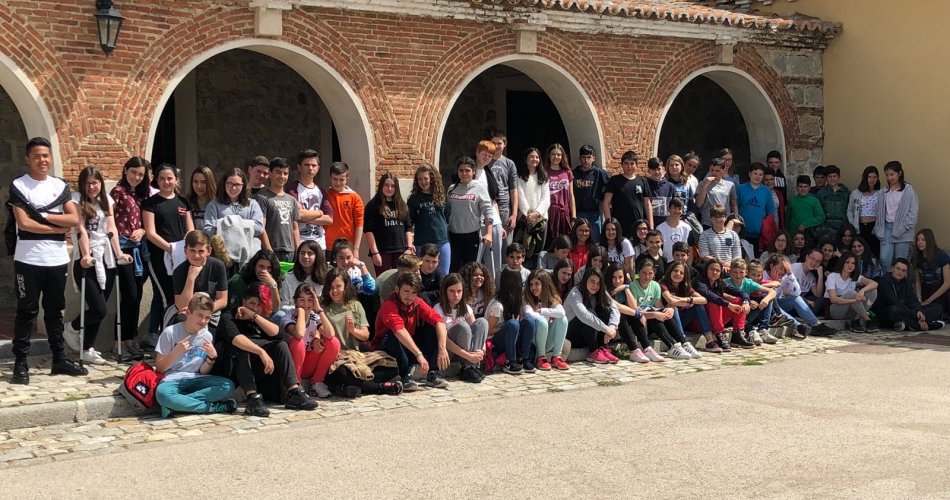 Participantes del IES Arenas de San Pedro (Arenas de San Pedro) e IES Claudio Sánchez Albornoz (El Tiemblo)