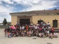 13ª Convivencia: IES Claudio Sánchez Albornoz (El Tiemblo), IES María de Córdoba (Las Navas del Marqués), CEO Virgen de Navaserrada (El Hoyo de Pinares) y IESO San Juan de La Cruz (Fontiveros)