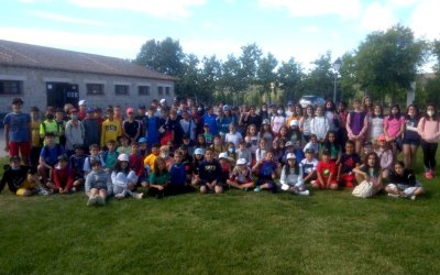 Participantes del CEIP La Moraña (Arévalo), CEIP Los Arévalos (Arévalo), CRA Moraña Baja (Langa) y CRA Alto Gredos (Navarredonda)